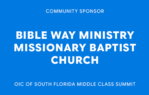 Bible Way Ministry Missionary Baptist Church (Silver Visionary Sponsor)